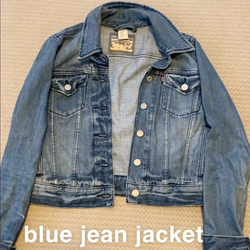 blue jean jacket